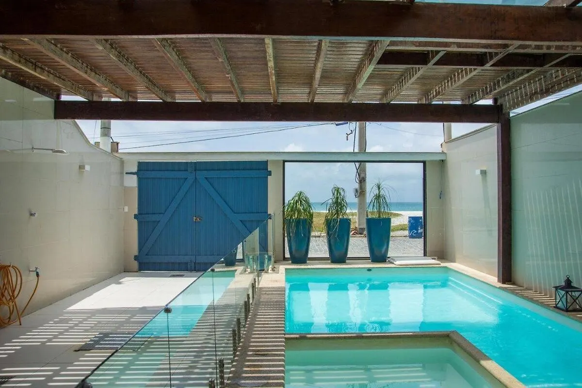펜션 카보프리우 Casa Do Beiral Azul 6 Qts Pe Na Areia Piscina 빌라