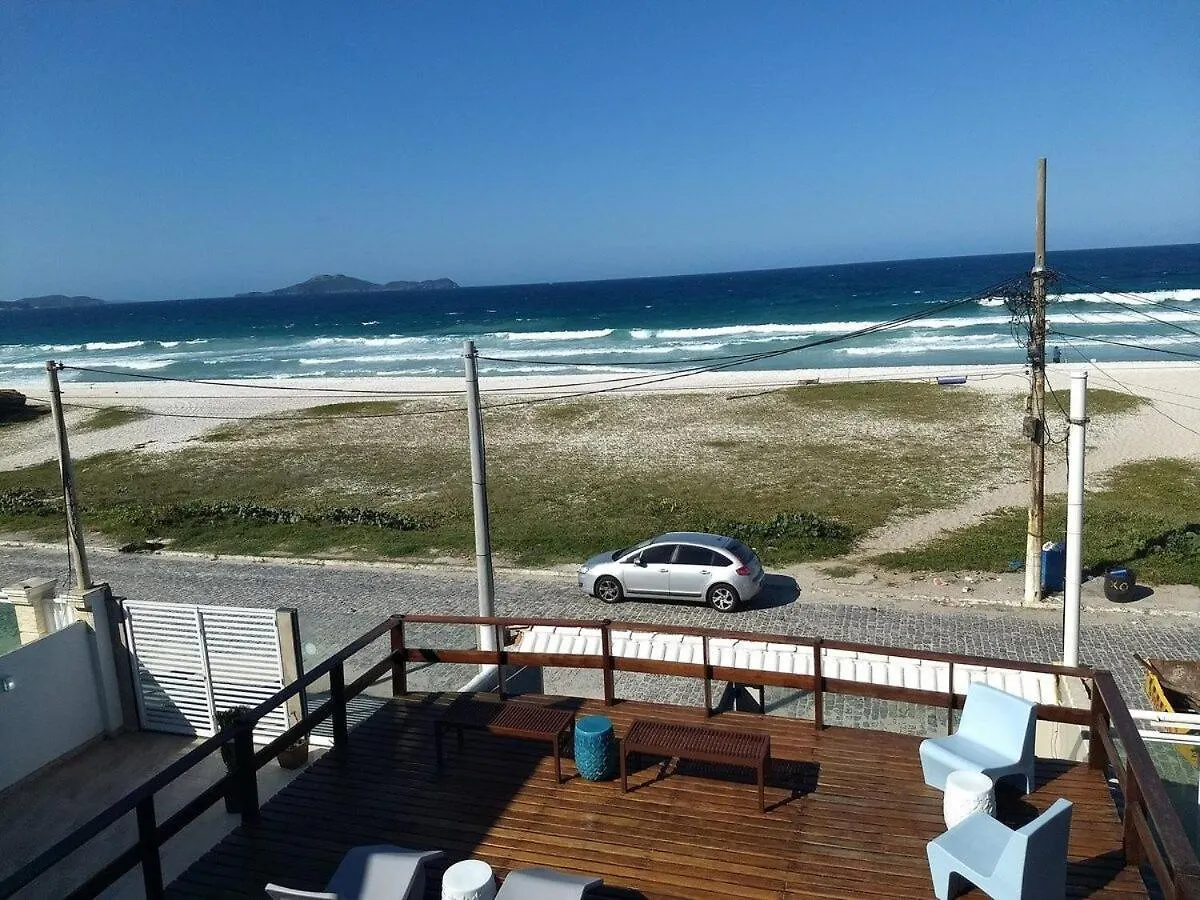 카보프리우 Casa Do Beiral Azul 6 Qts Pe Na Areia Piscina 빌라 펜션