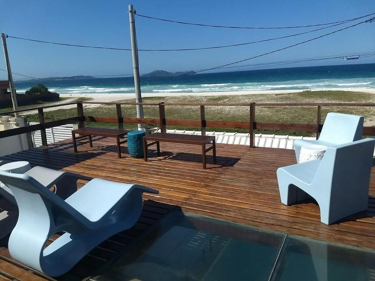 카보프리우 Casa Do Beiral Azul 6 Qts Pe Na Areia Piscina 빌라 0*,